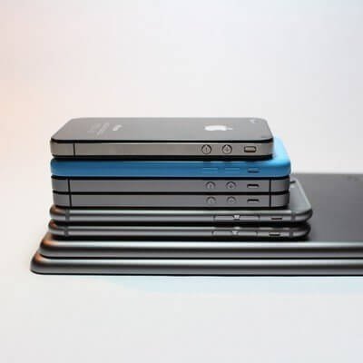 iOS Device Generations Stack