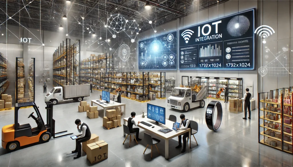 IoT Powered Logistics Business Warehouse