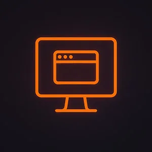 Render of Desktop Software Graphic