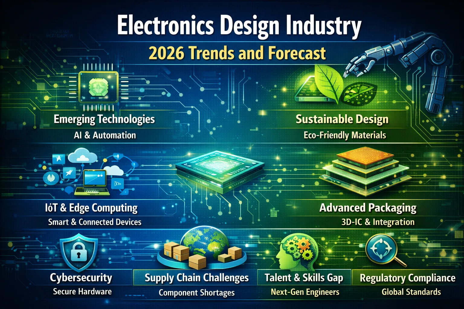 Electronics Design Industry 2026 Forecast Graphic