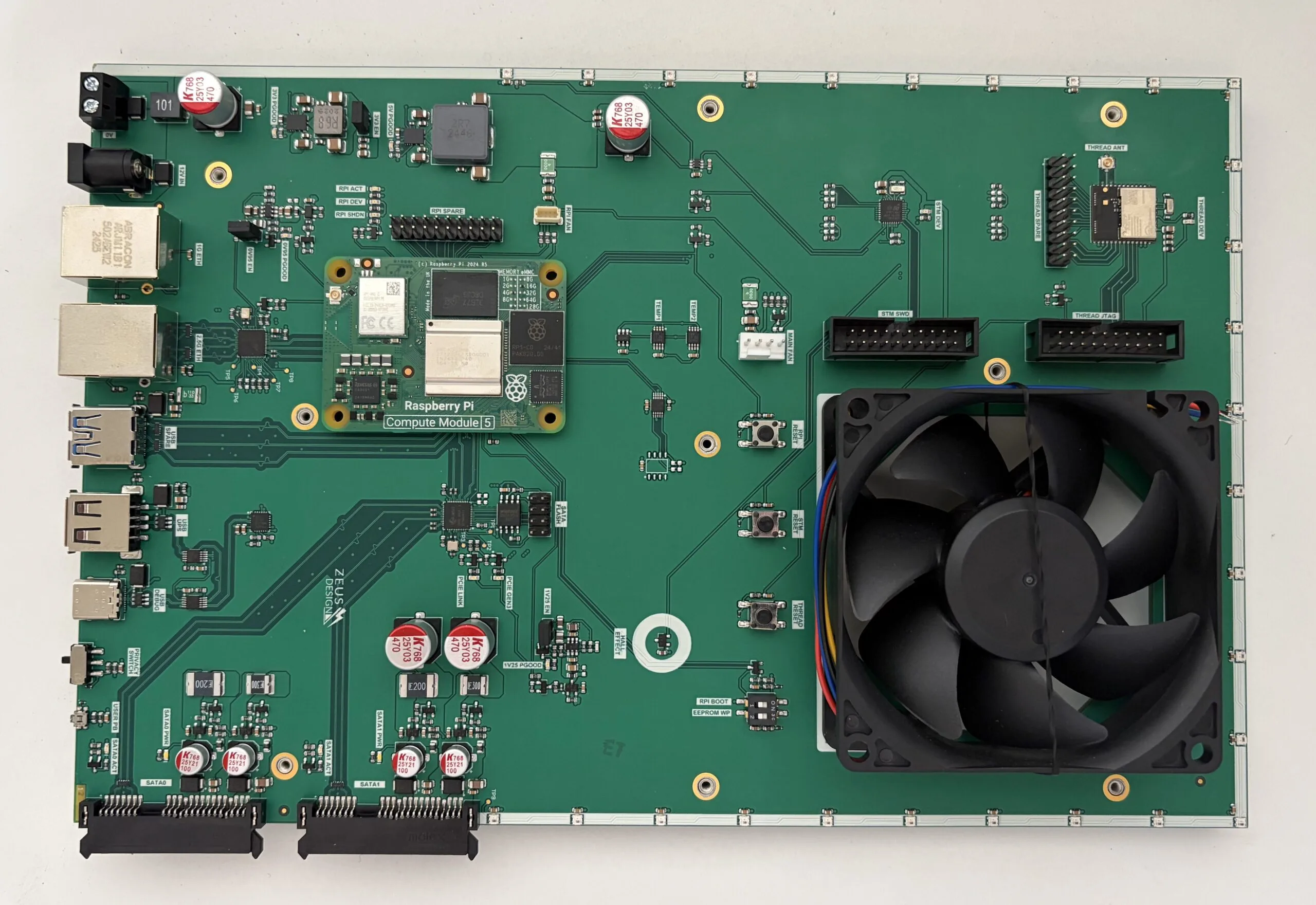 Complex Engineering Prototype PCB