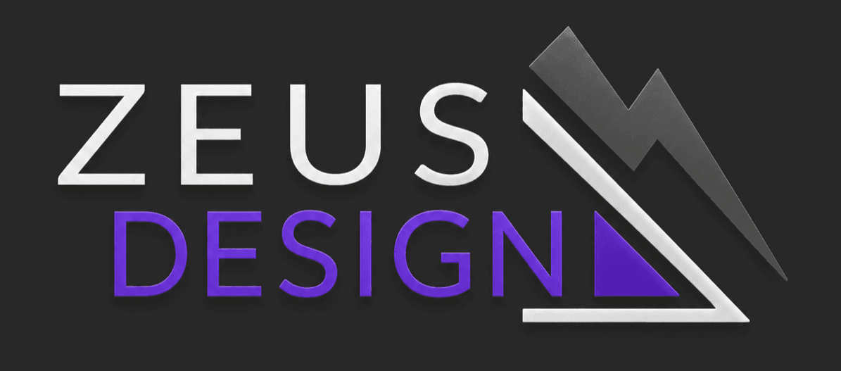 Logo transparent Zeus Design logo